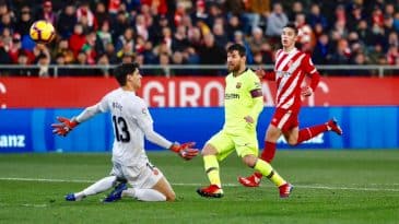 O binômio Ter Stegen + Messi reaparece e o Barcelona, com aperto, derrota o Girona