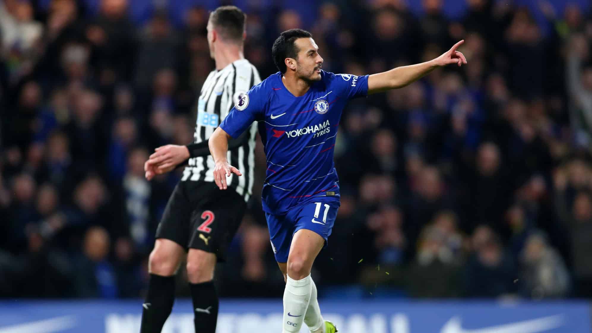 Ataque do Chelsea foi al&eacute;m de Hazard na vit&oacute;ria sobre o Newcastle
