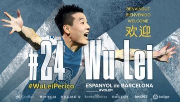 Será bacana acompanhar a aventura de Wu Lei, lenda do Chinesão, com a camisa do Espanyol