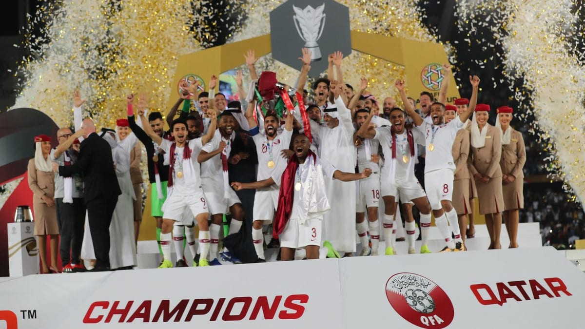 Com campanha perfeita, Catar vence Jap&atilde;o e faz hist&oacute;ria ao ser campe&atilde;o da Copa da &Aacute;sia pela primeira vez