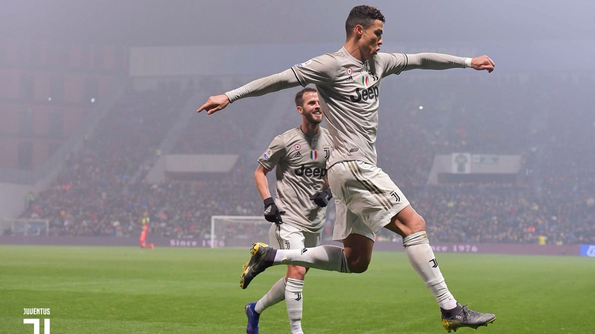 Cristiano Ronaldo foi decisivo mais uma vez para a Juventus contra o Sassuolo