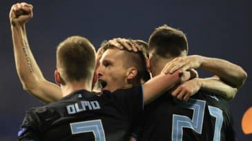 A vitória do Dinamo Zagreb na Liga Europa rendeu uma das assistências mais bonitas da temporada