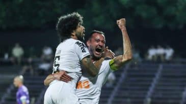 O Galo sobrou em Montevidéu e a vitória por 2×0 sai até barata, diante da quantidade de chances