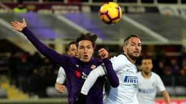 Fiorentina e Inter mantiveram tradição recente de encontros com muitos gols: 3 a 3