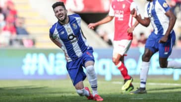 Alex Telles se lesiona cobrando pênalti em vitória de virada do Porto sobre o Braga