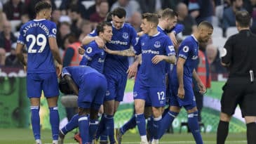 Com atuação consistente e brilho de brasileiros, Everton vence o West Ham fora de casa por 2 a 0