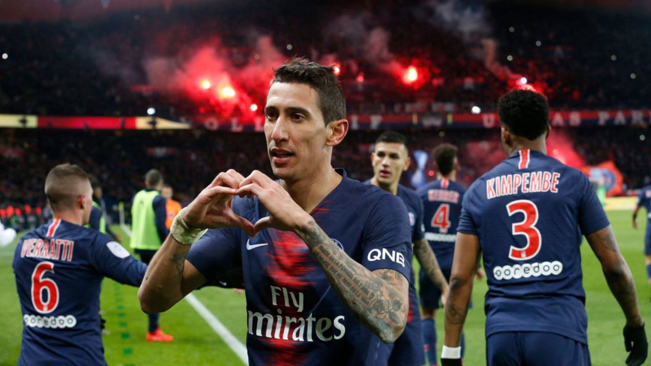 Di Maria assume protagonismo e decide Le Classique para o PSG com dois gola&ccedil;os contra o Marseille