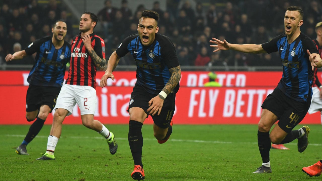 Em um joga&ccedil;o em San Siro, Inter arranca vit&oacute;ria contra o Milan e toma terceiro lugar do rival