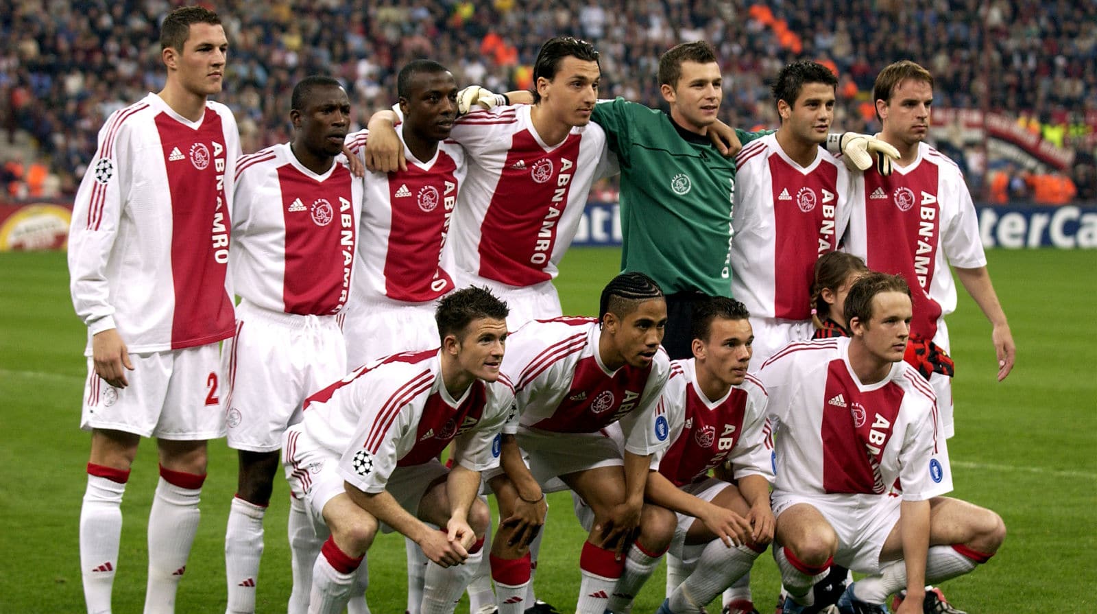 Como era o &uacute;ltimo Ajax a alcan&ccedil;ar as quartas de final da Champions, em 2002/03