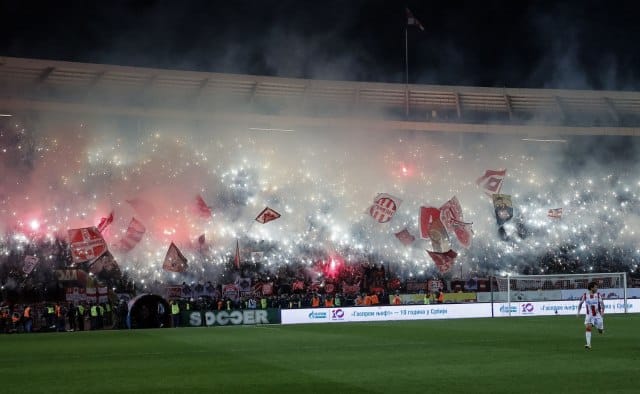 No fim de semana dos cl&aacute;ssicos, o d&eacute;rbi de Belgrado garantiu um verdadeiro espet&aacute;culo