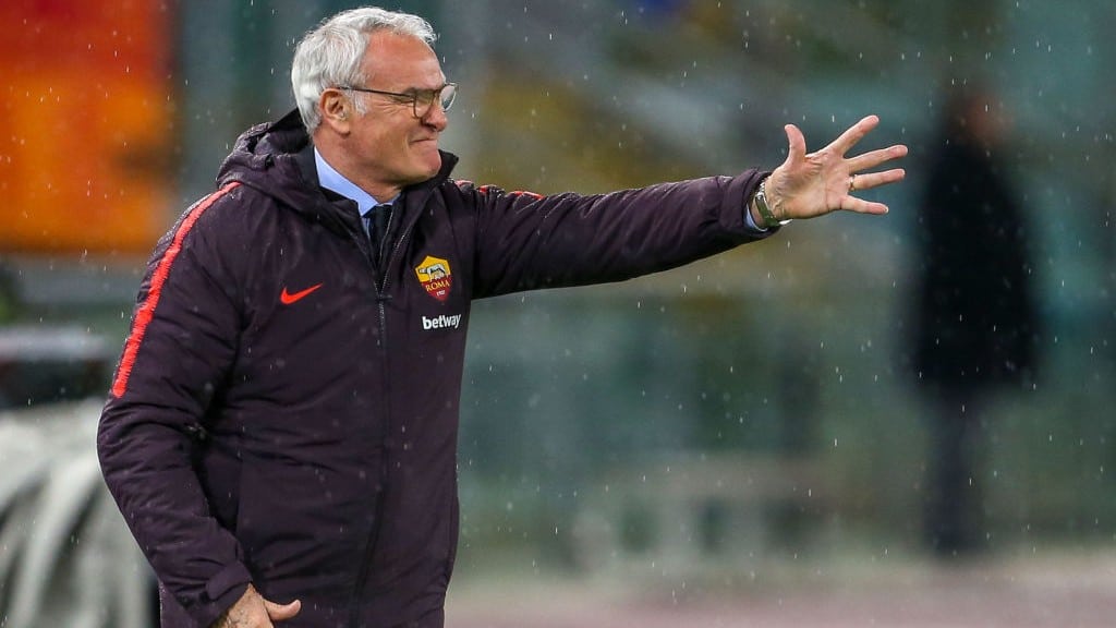 Ranieri reestreia vencendo, mas alerta: &ldquo;A Roma sofre muitos gols&rdquo;
