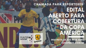 É jornalista e quer cobrir a Copa América? Participe do edital do Puntero Izquierdo e do Ludopédio