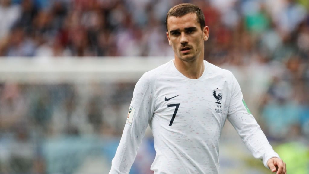 Griezmann e Pogba combinam para fazer um gola&ccedil;o na vit&oacute;ria da Fran&ccedil;a