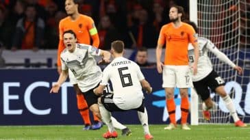Alemanha anulou reação da Holanda e arrancou a vitória do jogaço no final