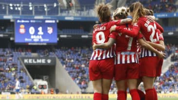 Espanyol x Atlético de Madrid pela liga feminina supera média de público do time masculino