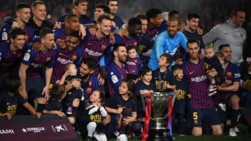 Barcelona chega a 8 títulos de La Liga em 11 anos, com Messi decidindo jogo apertado com Levante