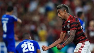 Bruno Henrique fez o Maracanã vibrar no primeiro grande jogo do Brasileirão