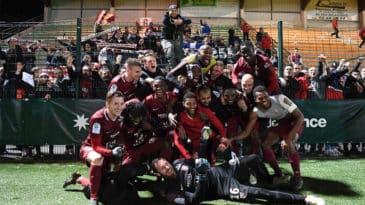 Sentimentos opostos fizeram de Red Star e Metz um jogo especial na Ligue 2