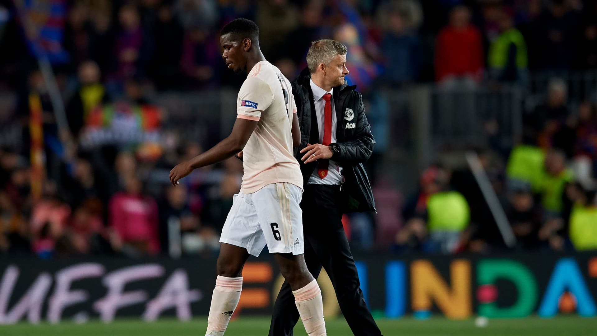 Solskjaer precisa fazer o Manchester United subir de n&iacute;vel para competir com times como o Barcelona