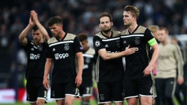 Ajax foi novamente dominante fora de casa e saiu na frente do Tottenham na semifinal
