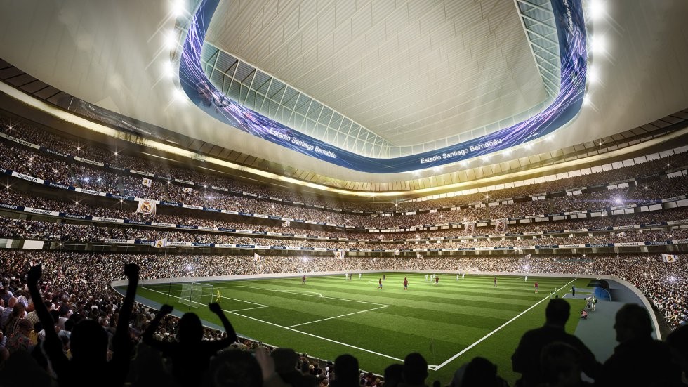 Obras do Santiago Bernab&eacute;u come&ccedil;am em maio; veja como ficar&aacute; o est&aacute;dio