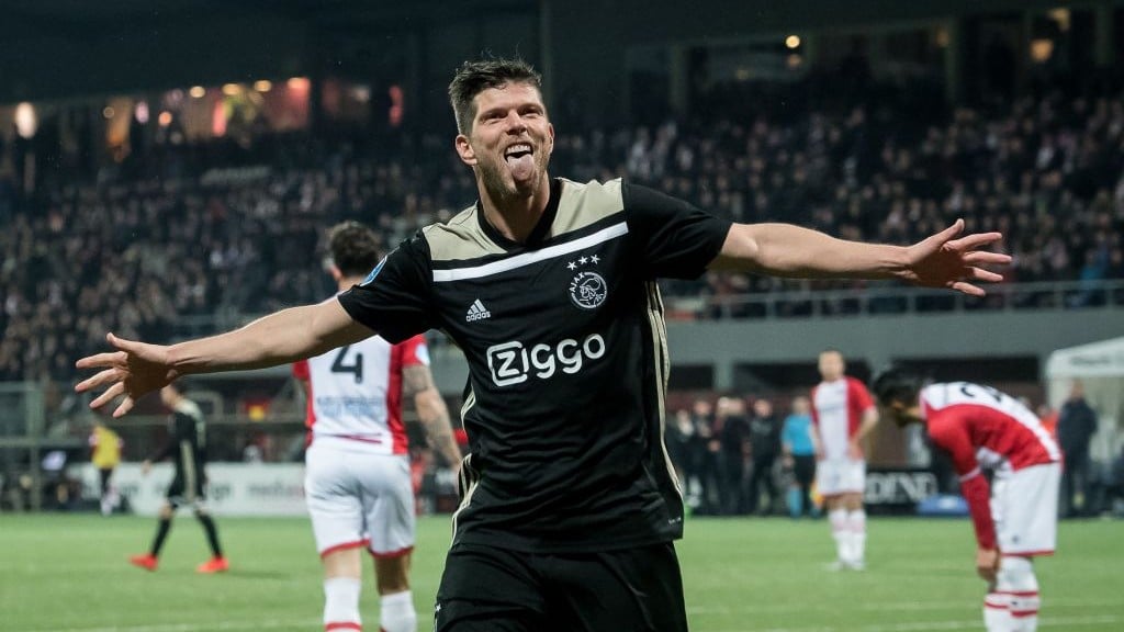 Huntelaar chegou a 100 gols pelo Ajax no Holand&ecirc;s e voc&ecirc; pode assistir a todos eles