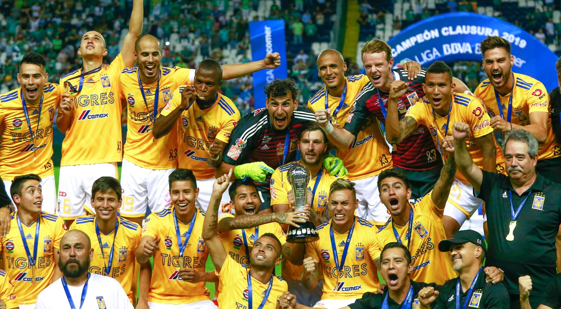 Se a Concachampions n&atilde;o vem, o Tigres amplia sua dinastia na Liga MX e fatura o Clausura
