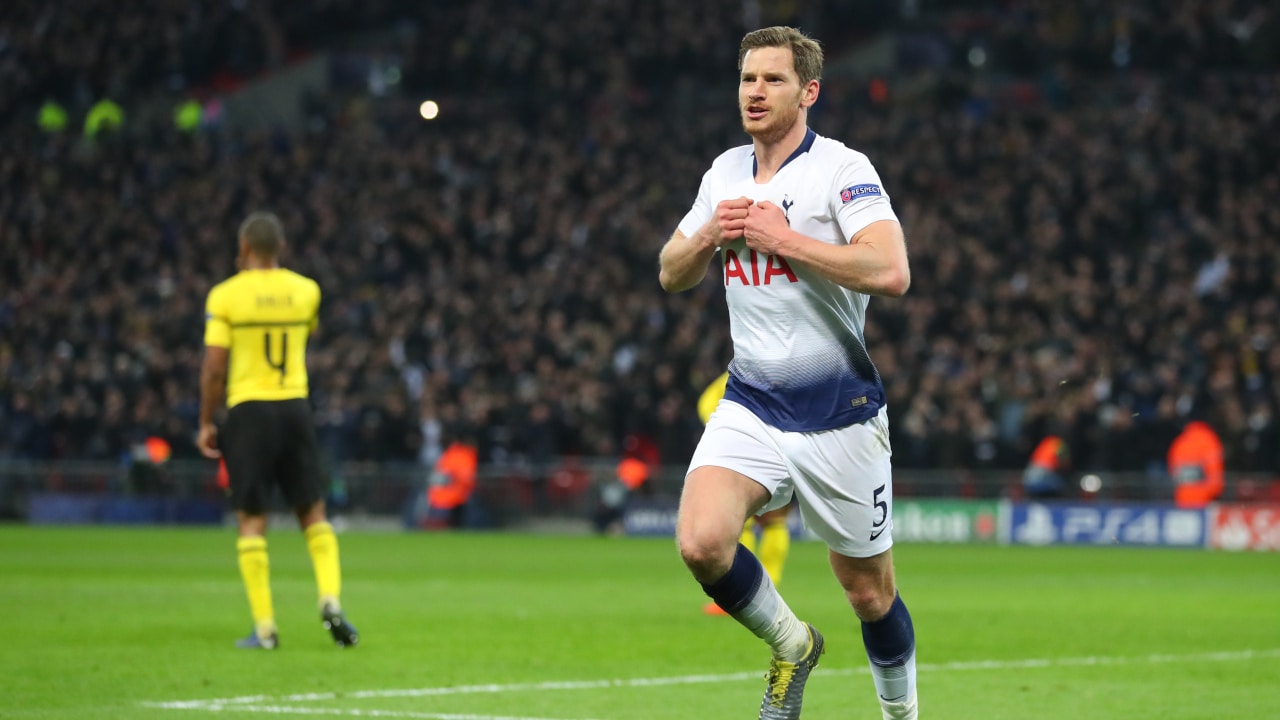Vertonghen encerra uma hist&oacute;ria de oito anos no Tottenham e simboliza o salto do clube nesta d&eacute;cada