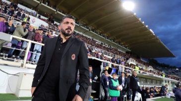 Antes de ir embora, Gattuso deu uma última prova de devoção ao Milan