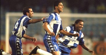 Há 20 anos, o Porto era pentacampeão português, uma dinastia construída com as dezenas de gols de Jardel