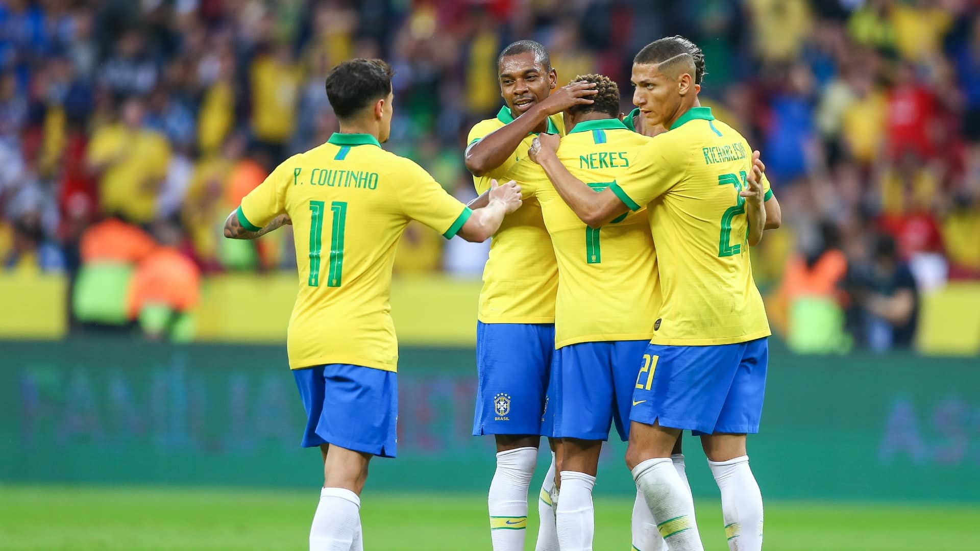 Quase todo o ataque do Brasil conseguiu deixar o seu contra a fr&aacute;gil Honduras