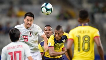 Equador e Japão disputaram um bom 1 x 1, especialmente para o Paraguai