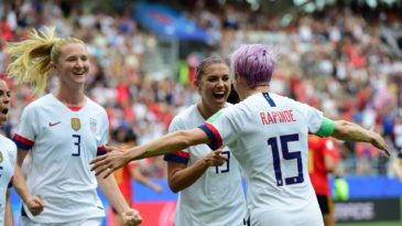 EUA sofrem pela primeira vez contra Espanha, mas avançam para enfrentar a França