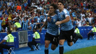 Em jogo de poucas chances, Cavani precisou de apenas uma para dar a vitória ao Uruguai