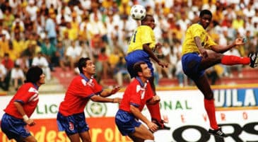 Asprilla, Valderrama, Salas, Zamorano: Em dia de Colômbia x Chile, as doces lembranças das Eliminatórias de 1998