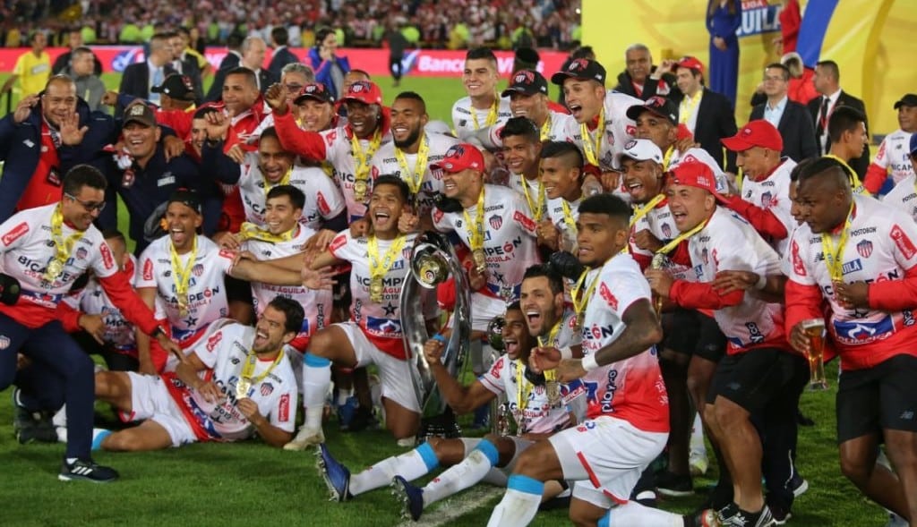 O Junior de Barranquilla cresceu no momento mais importante e faturou o bicampeonato colombiano