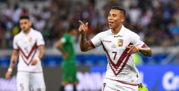 A Venezuela partiu para cima da Bolívia e confirmou a merecida vice-liderança do grupo