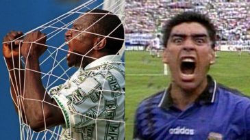 [Os 25 anos da Copa de 94] Maradona, Yekini e duas comemorações eternas
