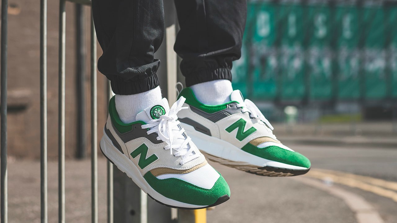 O t&ecirc;nis do Celtic feito pela New Balance inaugura um novo patamar de cal&ccedil;ados de clubes