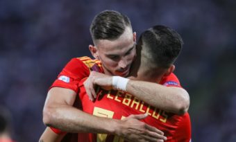 A Espanha sub-21 deu show e goleou para carimbar seu passaporte rumo às Olimpíadas de 2020