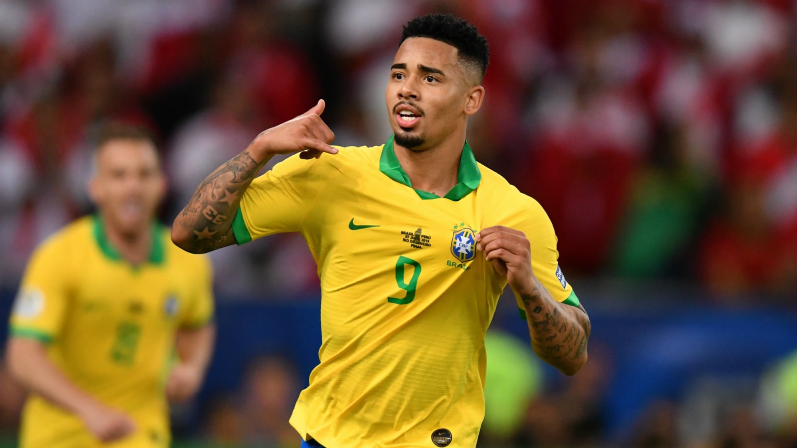 Choro de Jesus representa fim da m&aacute; fase e brilho de ser decisivo na reta final da Copa Am&eacute;rica