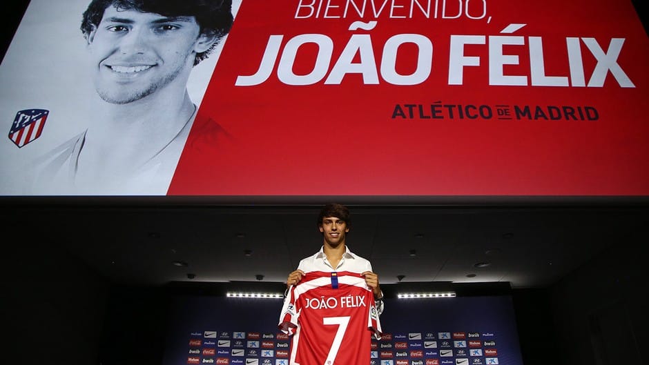 João Félix, apresentado no Atlético de Madrid: “Estou aqui para fazer história por este clube”