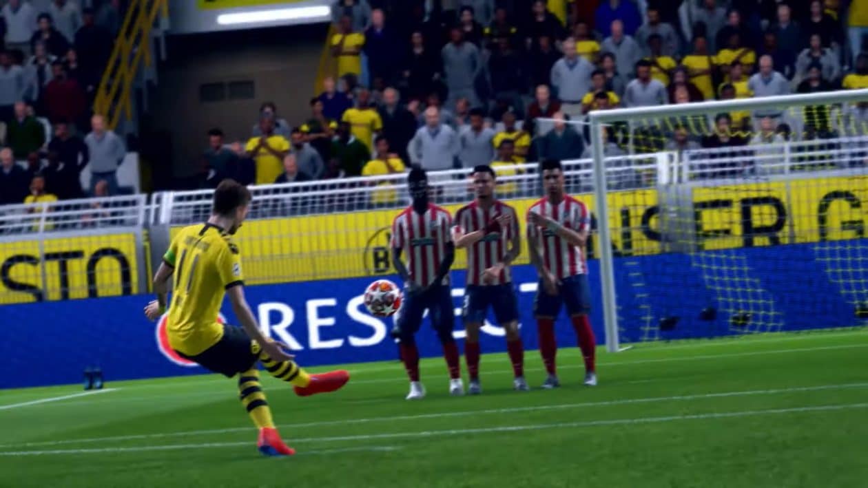 Primeiro trailer de gameplay do Fifa 20 ressalta novo sistema de faltas e p&ecirc;naltis