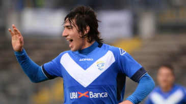 Tonali está cansado das comparações com Pirlo: “Talvez eu deva cortar o cabelo”