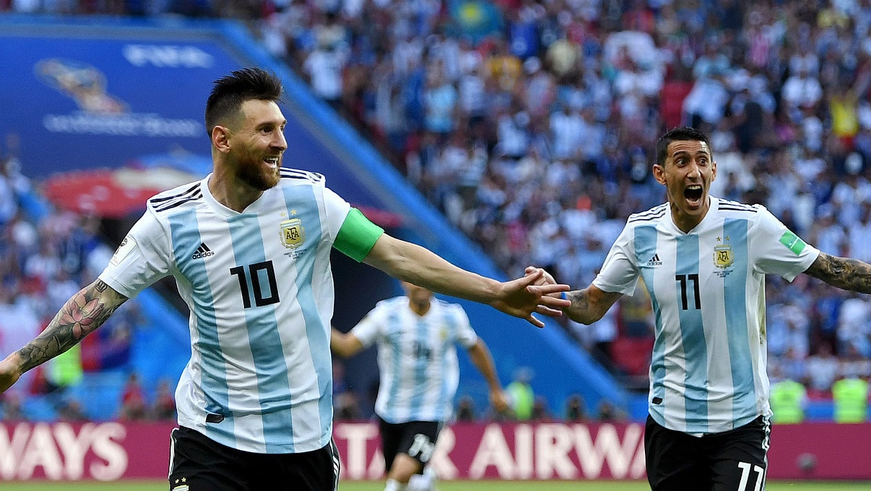 Di Mar&iacute;a: &ldquo;Messi sempre teve essa coisa de se expressar, mas Mascherano estava l&aacute; antes&rdquo;