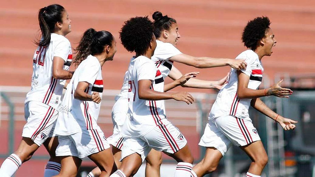 S&atilde;o Paulo n&atilde;o quis saber da &oacute;tima campanha do Cruzeiro e goleou na ida da decis&atilde;o do Brasileir&atilde;o Feminino A2