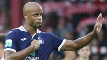 Em meio a impasse no Anderlecht, Kompany se compromete a arcar com custos aos companheiros