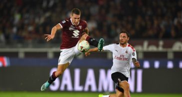 Sirigu se agigantou no gol, Belotti destruiu no ataque e o Torino buscou uma baita virada contra o Milan