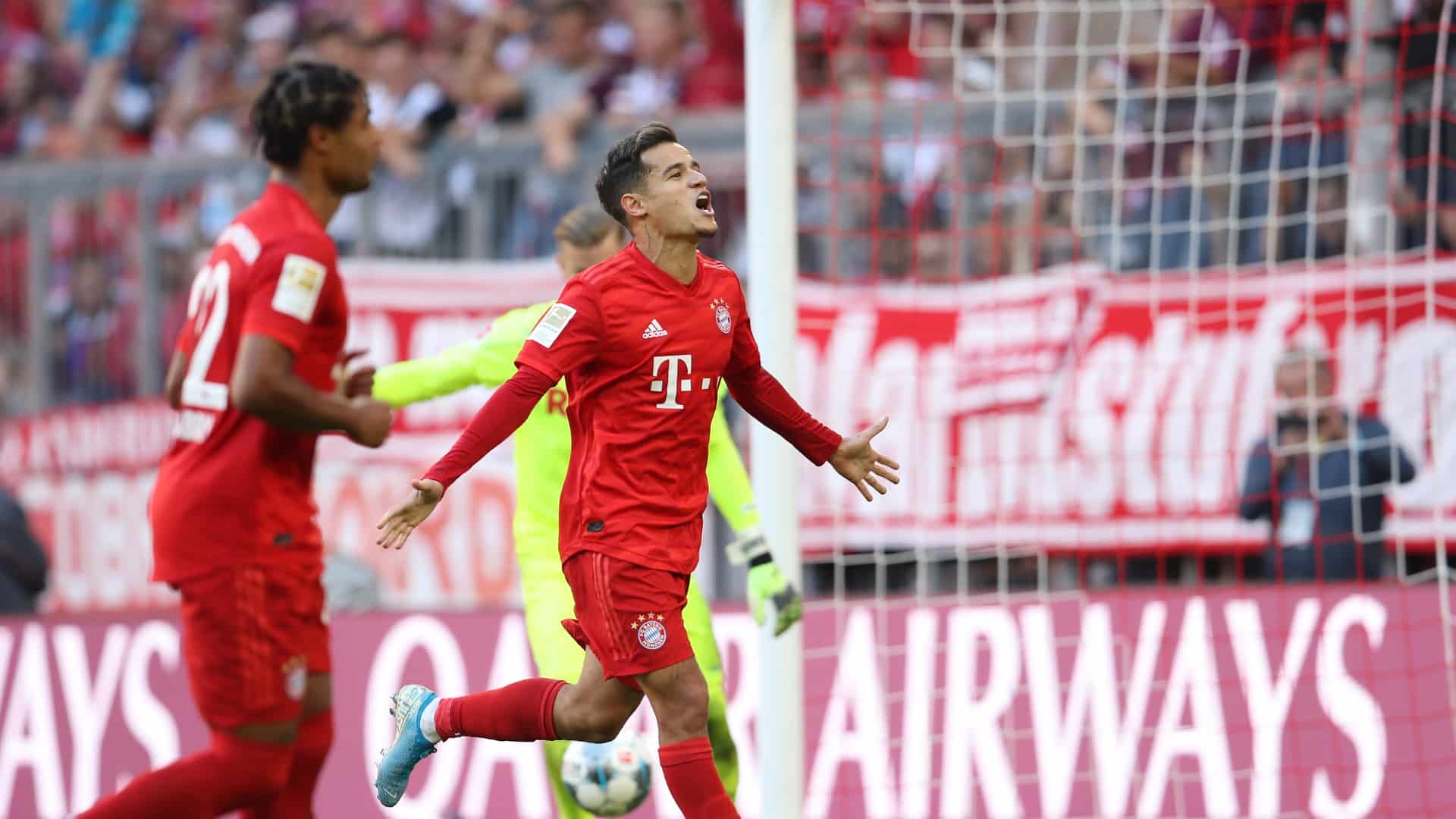 Coutinho coroou boa partida com seu primeiro gol a servi&ccedil;o do Bayern de Munique