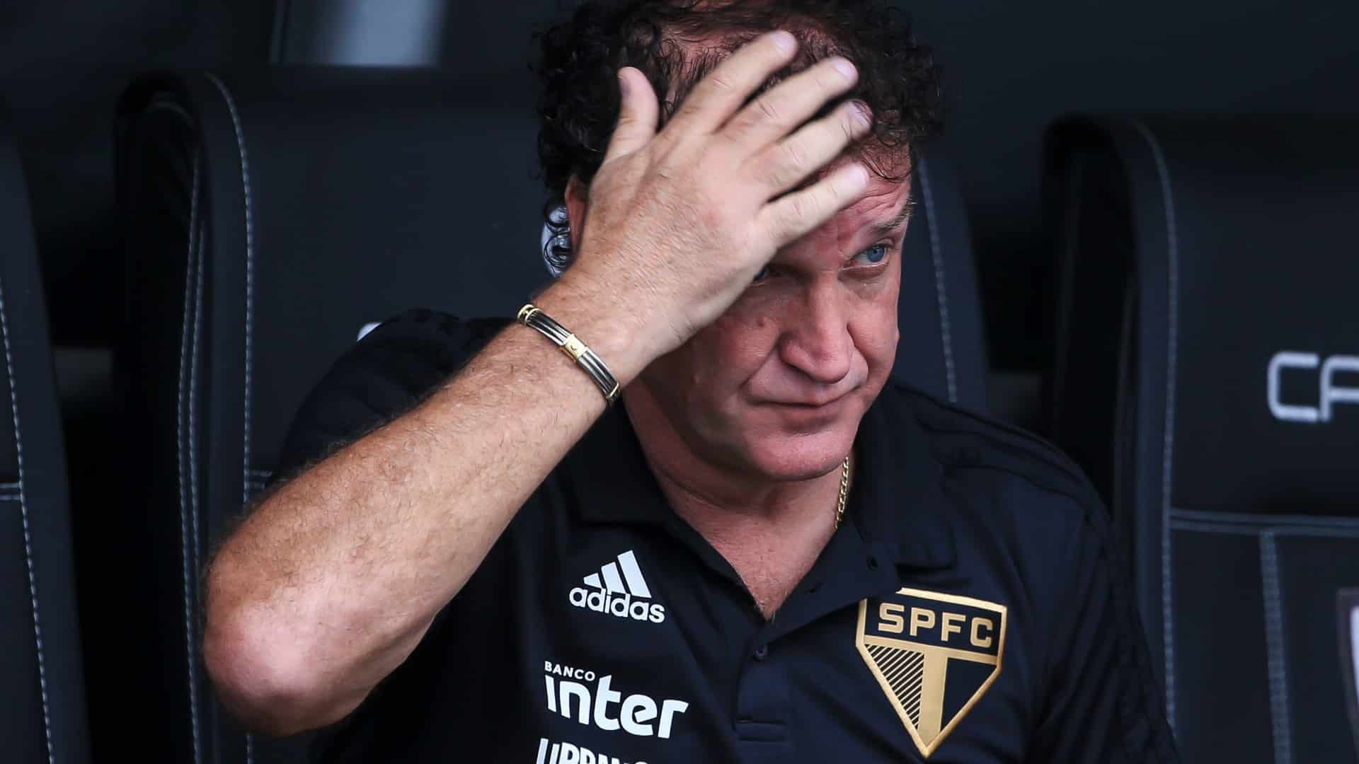 Cuca deixa o São Paulo sem saber por que time não rende, o que diz muito sobre seu trabalho